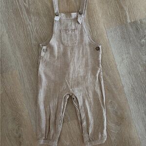 Rylee + Cru Linen Overalls